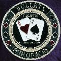 BULLETS Metal Poker Card Protector (Silver Colour)