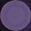 Purple poker chip diamond rim 4gm