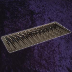 Thick Black Plastic Tray 720 Capacity