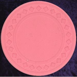 Pink clay chip diamond rim 8gm
