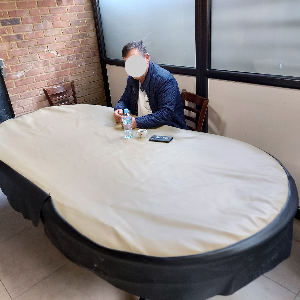 Protective Cover for 2.5m x 1.25m Poker Tabletop